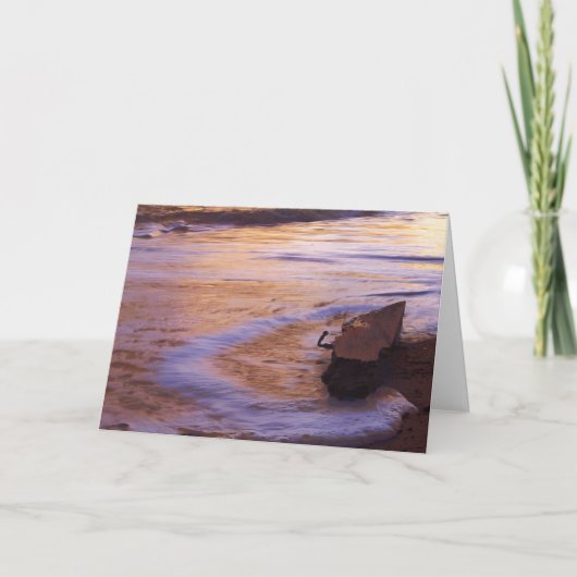 Morning Adrift Wenskaart Kaart (Voorkant)