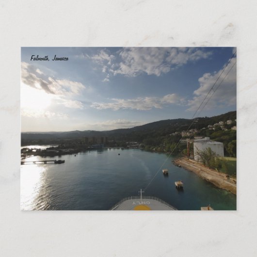 Morning Arrival – Jamaica Briefkaart (Voorkant)