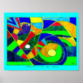 Morning at the Golf Course 11 x 8.5 poster (Voorkant)