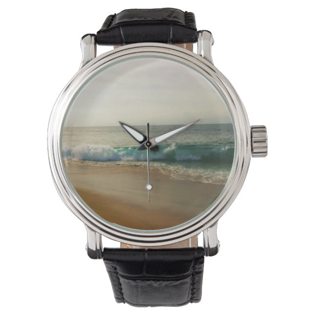 Morning at the Wedge, CA Horloge (Voorkant)