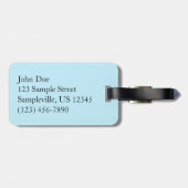 Morning atop Cadillac Mountain in Acadia Bagagelabel (Achterkant horizontaal)