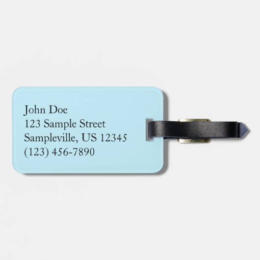 Morning atop Cadillac Mountain in Acadia Bagagelabel (Achterkant horizontaal)