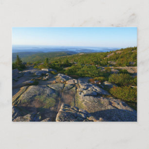 Morning atop Cadillac Mountain in Acadia Briefkaart