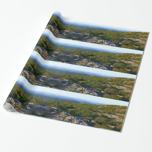 Morning atop Cadillac Mountain in Acadia Cadeaupapier (Uitgerold)