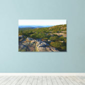Morning atop Cadillac Mountain in Acadia Canvas Afdruk (Insitu (Houten vloer))