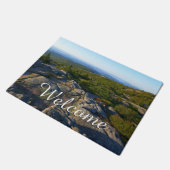 Morning atop Cadillac Mountain in Acadia Deurmat (Schuin)