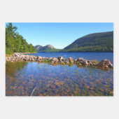 Morning atop Cadillac Mountain in Acadia Inpakpapier Vel (Voorkant 2)