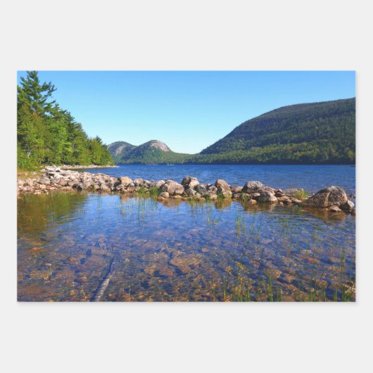 Morning atop Cadillac Mountain in Acadia Inpakpapier Vel (Voorkant 2)