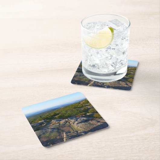 Morning atop Cadillac Mountain in Acadia Kartonnen Onderzetters (Insitu)