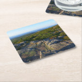 Morning atop Cadillac Mountain in Acadia Kartonnen Onderzetters (Schuin)