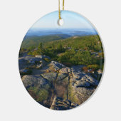Morning atop Cadillac Mountain in Acadia Keramisch Ornament (Links)