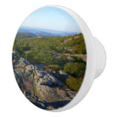 Morning atop Cadillac Mountain in Acadia Keramische Knop (Rechts)
