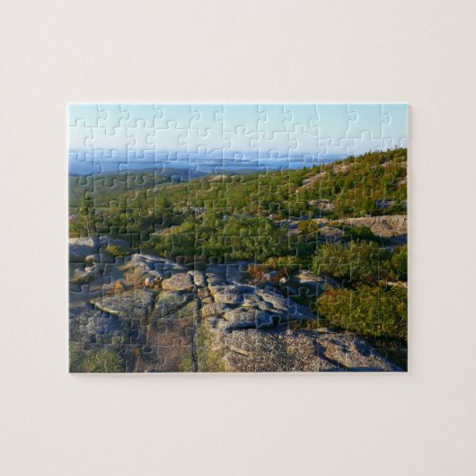 Morning atop Cadillac Mountain in Acadia Legpuzzel (Horizontaal)