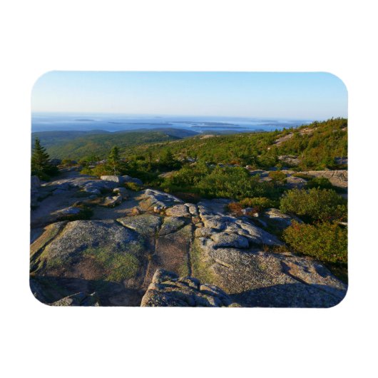 Morning atop Cadillac Mountain in Acadia Magneet (Horizontaal)