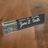 Morning atop Cadillac Mountain in Acadia Naambordje (Zijkant)