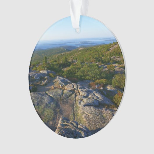 Morning atop Cadillac Mountain in Acadia Ornament (voorkant)