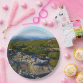 Morning atop Cadillac Mountain in Acadia Papieren Bordje (Feest)