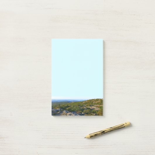 Morning atop Cadillac Mountain in Acadia Post-it® Notes (Op bureau)
