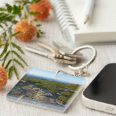 Morning atop Cadillac Mountain in Acadia Sleutelhanger (Voorkant Rechts)