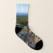 Morning atop Cadillac Mountain in Acadia Sokken (Links binnenkant)