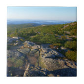 Morning atop Cadillac Mountain in Acadia Tegeltje (Voorkant)