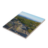 Morning atop Cadillac Mountain in Acadia Tegeltje (Zijkant)