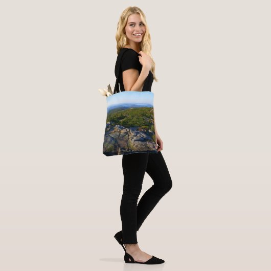 Morning atop Cadillac Mountain in Acadia Tote Bag (Op model)