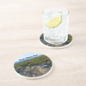 Morning atop Cadillac Mountain in Acadia Zandsteen Onderzetter (Zijkant)