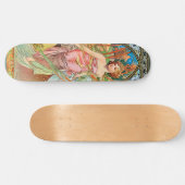 Morning Awakening door Alphonse Mucha Persoonlijk Skateboard (Horizontaal)