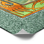 Morning Awakening door Alphonse Mucha Poster (Hoek)