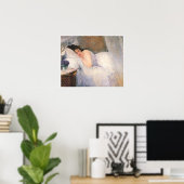 Morning Awakening Eva Gonzales Poster (Thuiskantoor)