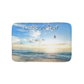 Morning Beach Seagulls Badmat (Voorkant)