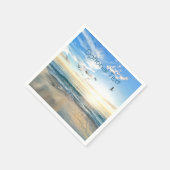 Morning Beach Seagulls Servet (Hoek)