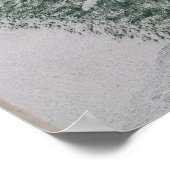 Morning Beach Uitzicht Poster (Hoek)