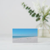 Morning Beach Visitekaartjes (Staand voorkant)