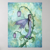 Morning Bell Fairy Fantasy Poster Print (Voorkant)