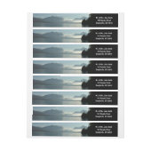 Morning bij het McDonald-meer in het Glacier Natio (Vel)