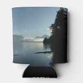 Morning bij het McDonald-meer in het Glacier Natio Blikjeskoeler (Achterkant)