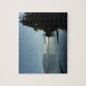 Morning bij het McDonald-meer in het Glacier Natio Legpuzzel (Verticaal)