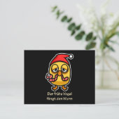 Morning Bird Luck Briefkaart (Staand voorkant)