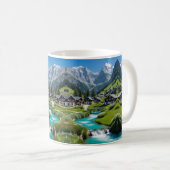Morning Bliss - Alpine Village Escape Koffiemok (Voorkant rechts)