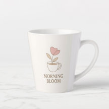 Morning Bloom | Esthetische bloemencoffiemok 