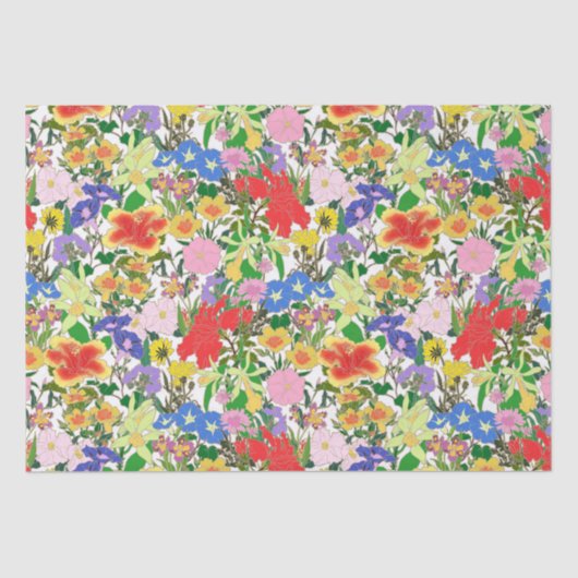 Morning Blooms Tissuepapier (Voorkant)