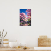 Morning Blossom Poster (Keuken)