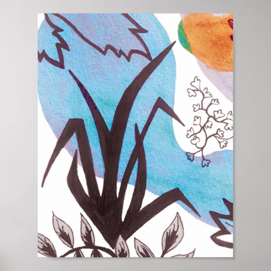 Morning Botanical I Art Print (Voorkant)