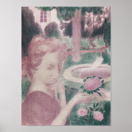 Morning Bouquet, Maurice Denis Poster (Voorkant)