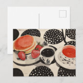 Morning Breakfast Briefkaart (Voorkant / Achterkant)