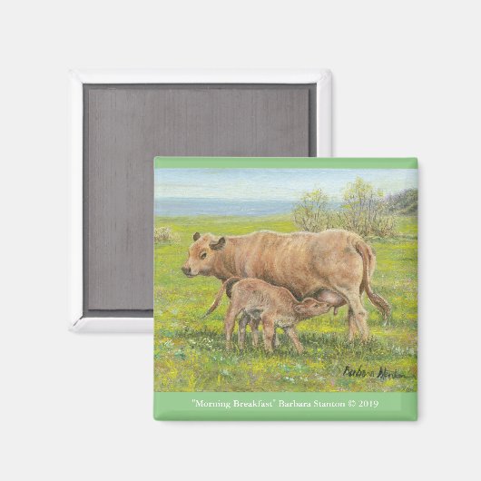 "Morning Breakfast" Magneet (Voorkant / Achterkant)