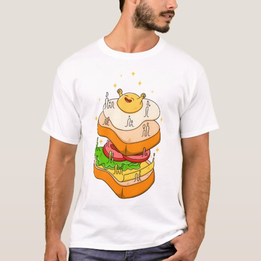Morning Breakfast T-shirt (Voorkant)