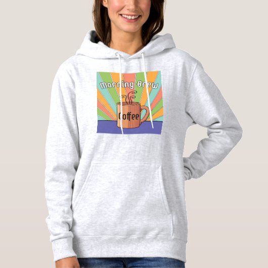 Morning Brew Coffee Hoodie (Voorkant)